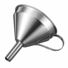 인글로우 다용도 소분 304 스텐 깔대기 11cm, 1개