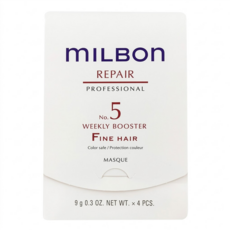 mILBOn 護髮系列 潤活護髮No.5 一般粗硬髮 4個, 1組, 36g