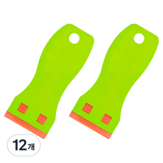World Clean Easy Fit 貼紙去除刮刀 綠色, 12個