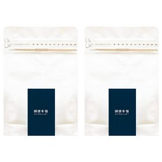 順便幸福 咖啡豆伴手禮盒 中度烘焙, 藍山 + 花香甜橘 227g, 2包