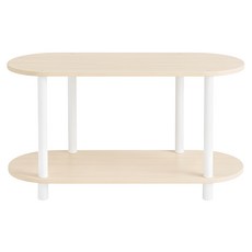 Room&Home Mono 圓形二層架, 砂米黃, 2層