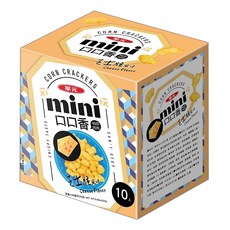 華元 Mini口口香 芝士脆風味 10包, 250g, 1盒