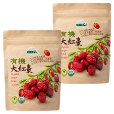 統一生機 有機大紅棗, 300g, 2包