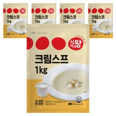 Sikjajae Wang 即食奶油濃湯, 5個, 1kg