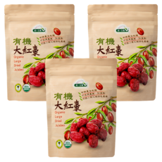 統一生機 有機大紅棗, 300g, 3包