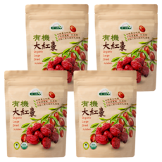 統一生機 有機大紅棗, 300g, 4包