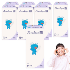 Penelope Thin Thin Thin加強版超薄黏貼型尿布, 第3階段, 352張