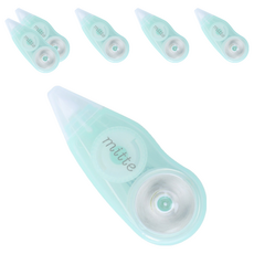 sun-star mitte霧透迷你修正帶-薄荷綠, 薄荷綠, 6個