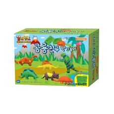 Donerland 彩色黏土, 恐龍樂園, 470g, 1盒