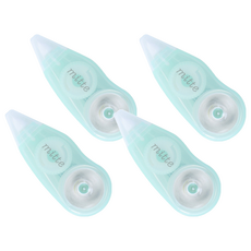 sun-star mitte霧透迷你修正帶-薄荷綠, 薄荷綠, 4個