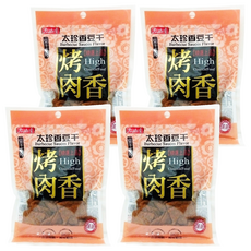 太珍香 烤肉香豆干 古法精緻風味佳, 100g, 4包