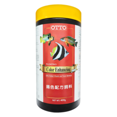 OTTO 建興水族 揚色配方飼料, 400g, 1個