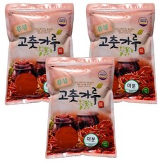 유성 고춧가루 미분, 1kg, 3개