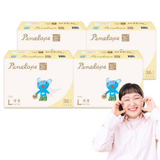 페넬로페 씬씬씬 플러스 밴드기저귀 공용, 4단계, 144매
