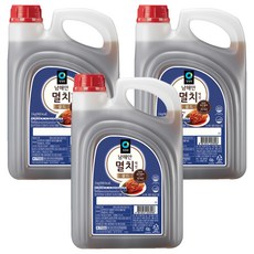 청정원 남해안 멸치액젓 골드, 3kg, 3개