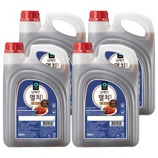 청정원 남해안 멸치액젓 골드, 3kg, 4개
