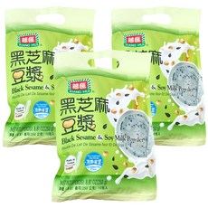 薌匯 黑芝麻豆漿, 冷熱皆宜, 非基改黃豆, 台灣製造, 25g, 10包, 3袋