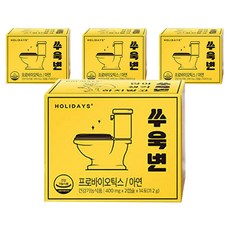 홀리데이즈 쑤욱변 유산균, 28정, 4개