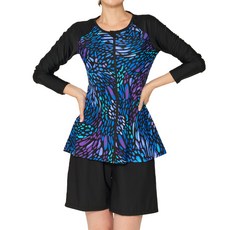 ILIKAI 女性專用 媽媽是模特 防曬泳衣 + 褲子套組