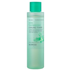 SKINFOOD 羅勒茶樹積雪草清涼化妝水, 200ml, 1個