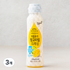 비비드키친 저칼로리 망고 라임 드레싱, 210g, 3개