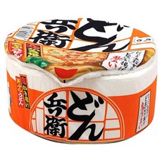 YOGiSSO 烏龍碗麵造型貓窩, 溫馨實用設計方便, 40*20cm, 橘色, 1個