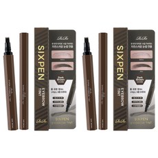 RiRe Six Pen 染眉液 1.5g, 02 深棕色, 2個