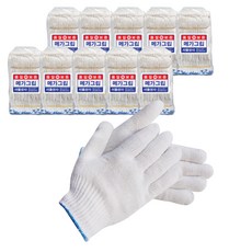 首爾手套 50g 高級棉手套, 混合顏色, 100套