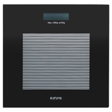 Kinyo 黑晶電子體重計, DS-6583, 1個