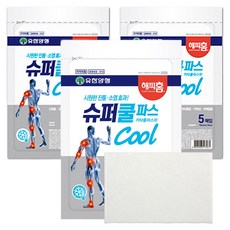 해피홈 슈퍼쿨 파스, 3개