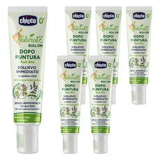 Chicco 草本舒緩肌膚修護筆, 舒緩搔癢不適感, 滾珠設計, 植物萃取, 不含阿摩尼亞酒精色素, 10ml, 6條