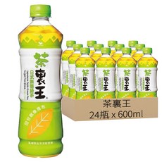 茶裏王 日式無糖綠茶, 600ml, 24瓶