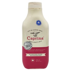 CANUS 肯拿士 Caprina 山羊奶 新鮮山羊奶沐浴乳 蘭花, 500ml, 1瓶