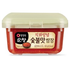 청정원순창 직화양념 숯불맛 쌈장, 300g, 1개