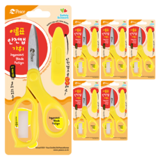 Peace Tools 和平名稱標籤安全帽剪刀, 隨機出貨, 6個