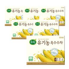 순작 유기농 옥수수차 티백, 10g, 30개입, 6개