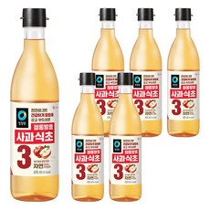 Daesang Chungjungone 正宗蘋果醋, 470ml, 6個