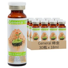 General 綠金 全方位HA喝的玻尿酸 30瓶, 540ml, 1箱