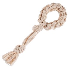 DoggyMan 多格漫 犬用每日潔牙棉繩玩具環形, 單色, 1個