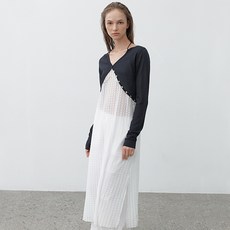 아틀리에나인 여성용 레아 레이스 레이어드 드레스 OP-6271