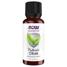 NOW Foods 自然護盾複方純精油, 丁香 + 檸檬 + 肉桂皮 + 尤加利 + 迷迭香, 30ml, 1瓶