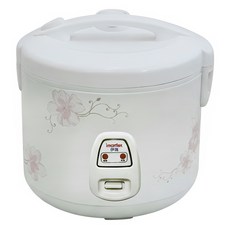 imarflex 伊瑪 10人份 鋁（不沾塗層） 可拆卸 電子鍋 700W 2級能源效率 White IRC-1020 2.5kg