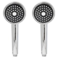 Jb JEIL BATH Aqua蓮蓬頭, 2個, 銀色 黑色