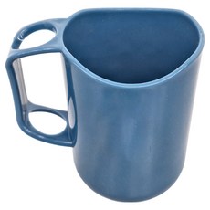 清新瀝水倒扣漱口杯, 深藍色, 1個