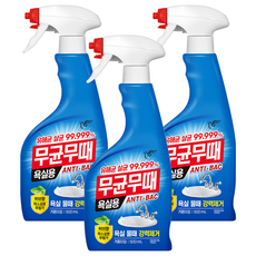 무균무때 안티박 욕실용 세정제, 500ml, 3개