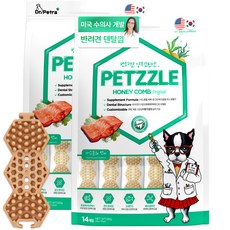 닥터페트라 강아지 펫즐 허니콤 덴탈껌, 가수분해연어맛, 9g, 28개