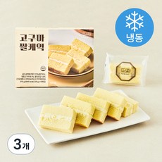 떡편 고구마 쌀케익 (냉동), 35g, 9개입, 3개
