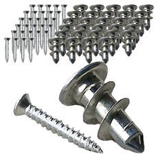 WINDOW DRESS 石膏板用壁虎 + 螺絲組, 60套