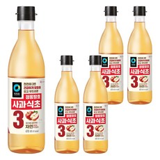 Daesang Chungjungone 正宗蘋果醋, 470ml, 5個