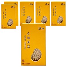 台灣源味本舖 台灣黃豆, 非基因改造, 沒有噴灑落葉劑, 富含植物高蛋白, 400g, 6盒